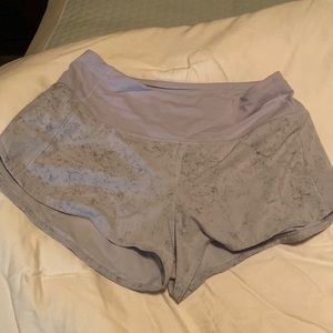 Lululemon high rise 2.5 shorts